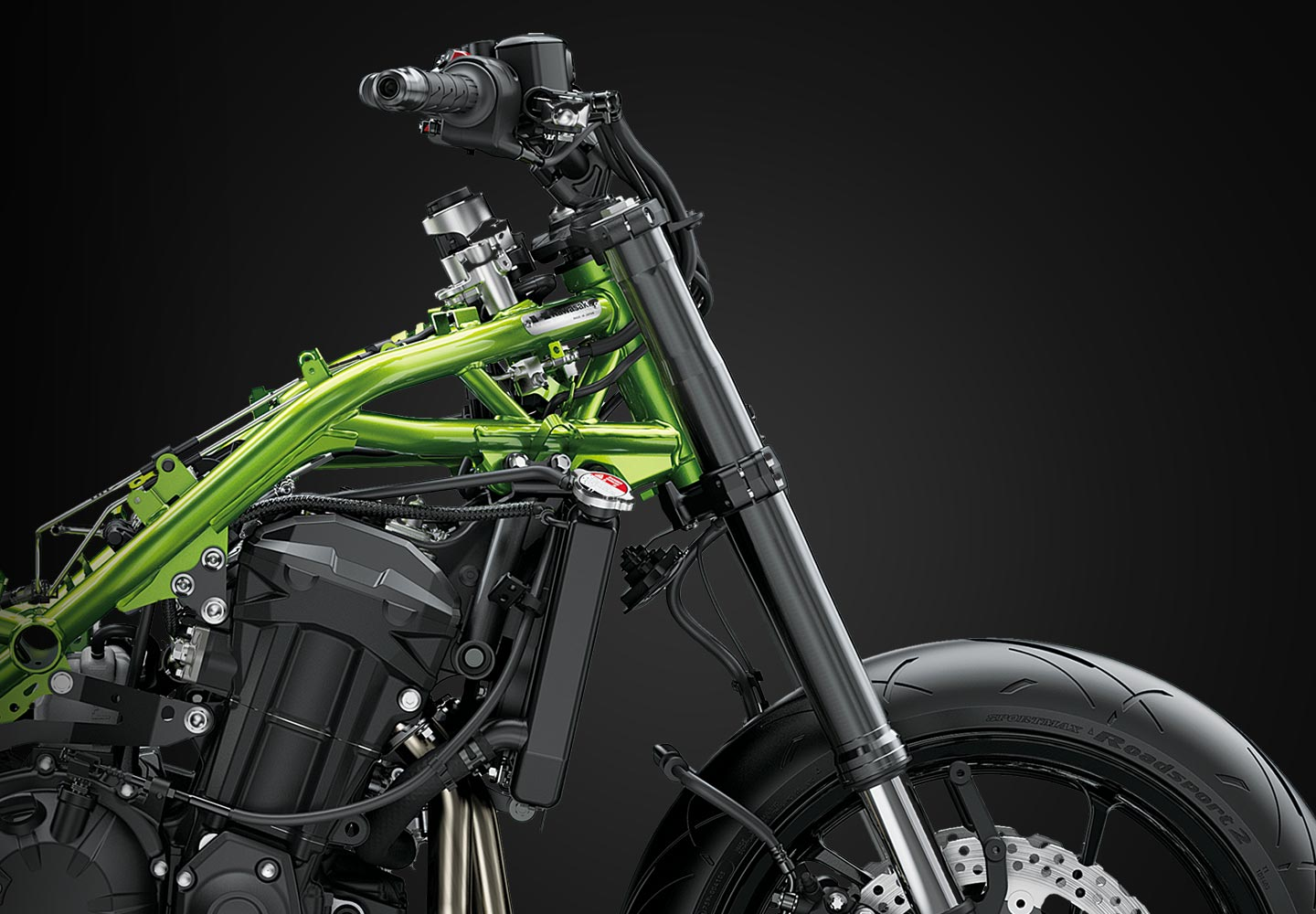 Kawasaki Z900 Naked Super potência e manuseio