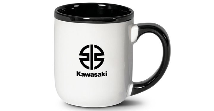 Tasse à café deux tons Kawasaki, 16oz detail photo 1