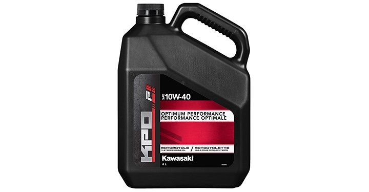 KPO CONVENTIONAL 4-STROKE MOTORCYCLE ENGINE OIL, 4L, 10W-40 detail photo 1