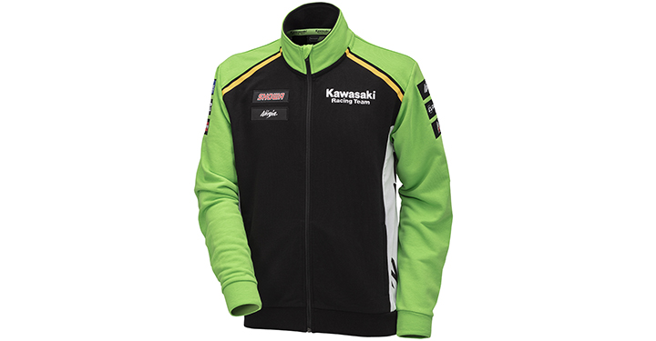 Kawasaki Team Green Hooded Sweatshirt - Men's Apparel