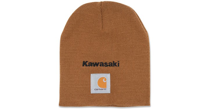 Kawasaki Carhartt Beanie detail photo 1