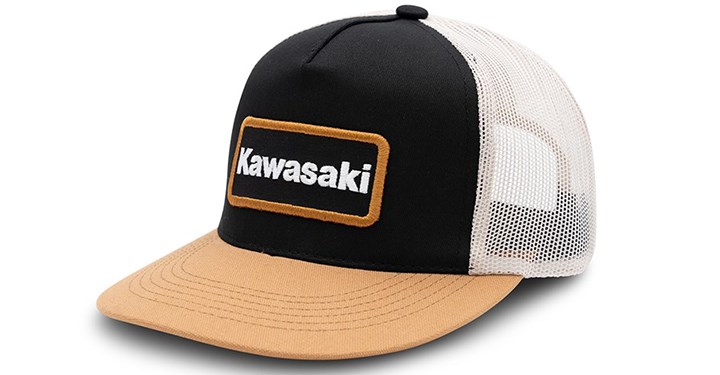 Kawasaki Adventure Flat Bill Cap detail photo 1