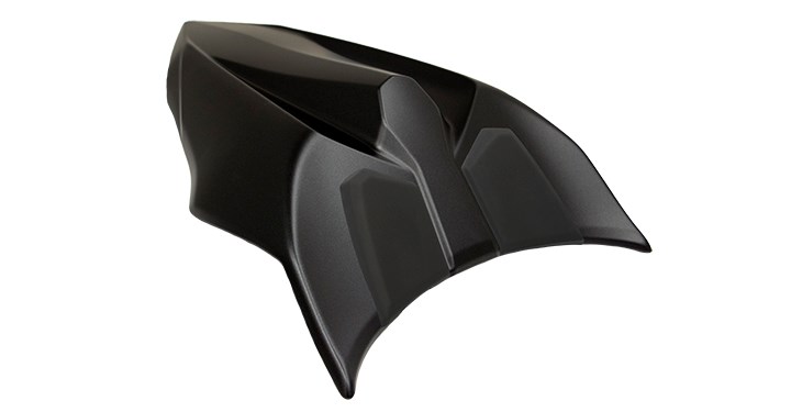 Solo Seat Cowl Assembly, Metallic Flat Spark Black detail photo 1