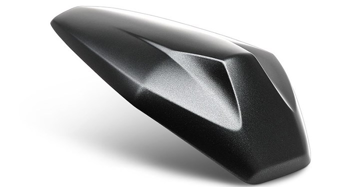 Solo Seat Cowl Assembly, Metallic Matte Graphene Steel Gray detail photo 1