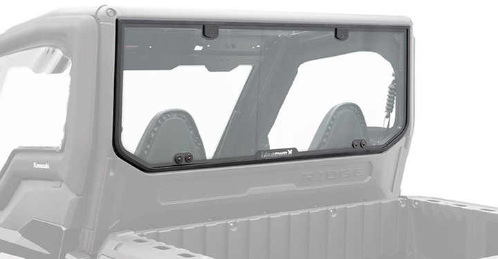 KQR Rear Panel, Glass detail photo 2