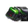 KQR 28 Litre Hard Saddlebag Colour Panel Set, Candy Lime Green photo thumbnail 2