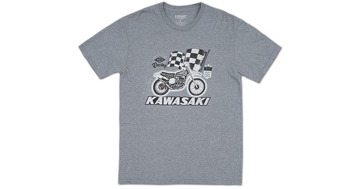 T-Shirt Kawasaki Héritage KX450 detail photo 1