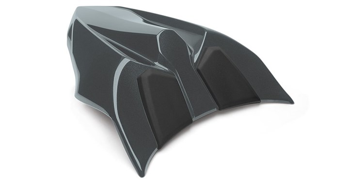 Solo Seat Cowl Assembly, Metallic Matte Graphene Steel Gray detail photo 1
