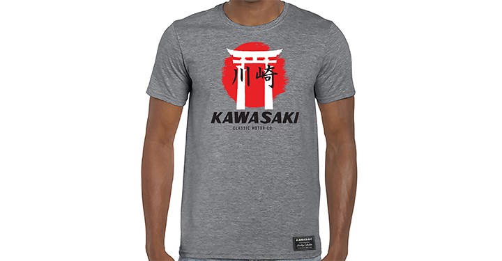 Kawasaki Heritage Temple T-Shirt detail photo 1