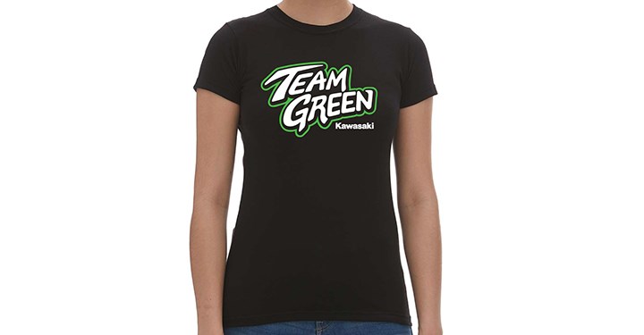 Tee-Shirt Kawasaki Team Green detail photo 1