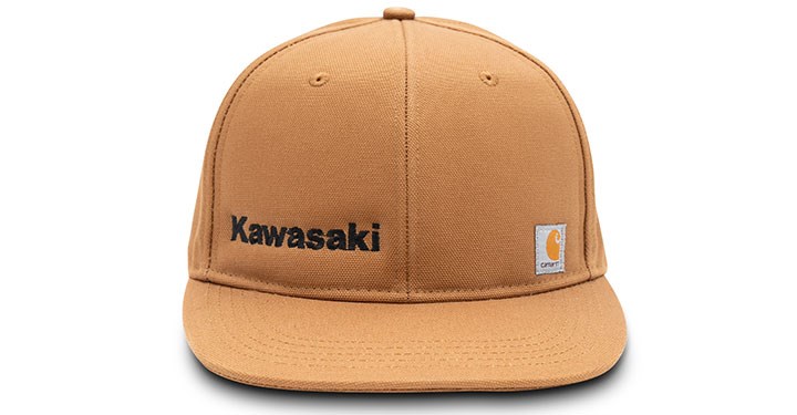 Casquette Kawasaki Carhartt, brun detail photo 1