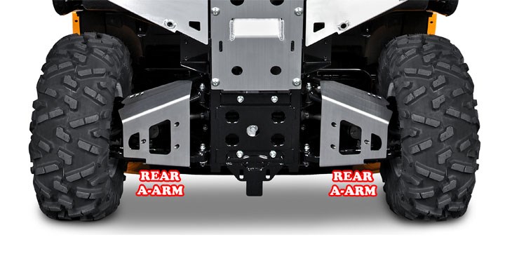 Rear A-Arm Guard Set detail photo 1