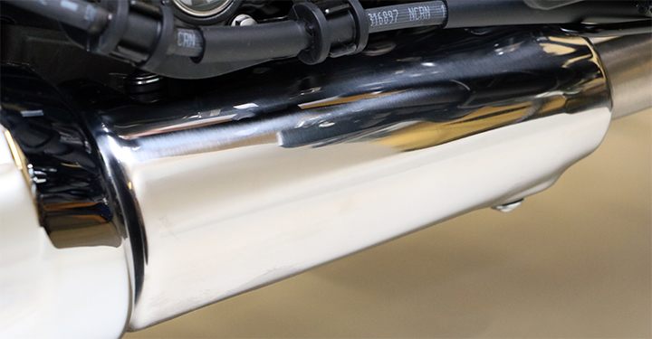 Billet and Chrome - Exhaust Pipe Cover, Chrome