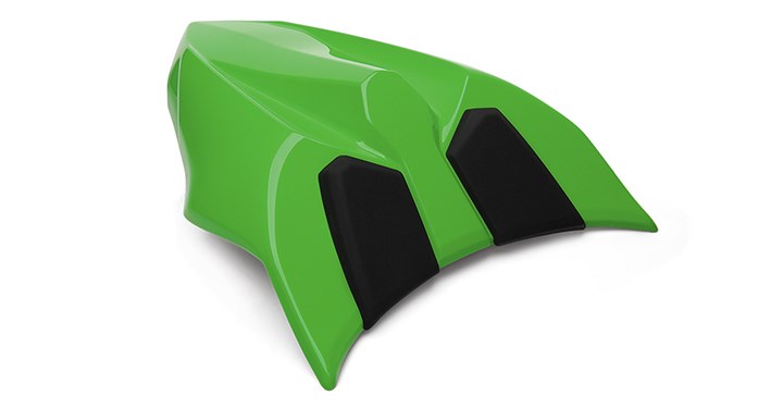 Solo Seat Cowl Assembly, Candy Lime Green detail photo 1