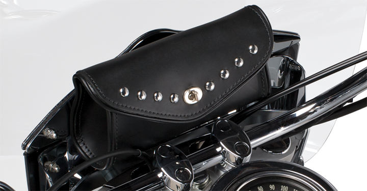 Leather windshield bag on sale