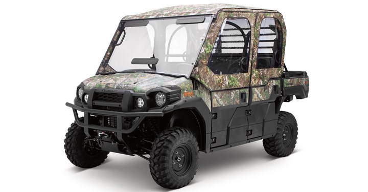 Soft Cab Enclosure Roof and Back, Realtree Xtra Green detail photo 1