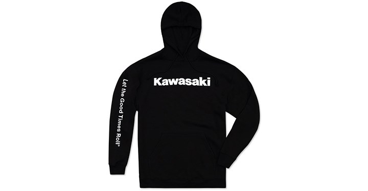 Kawasaki Pullover Hooded Sweatshirt detail photo 1