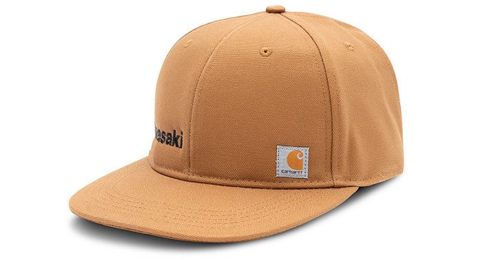 Casquette Kawasaki Carhartt, brun detail photo 2