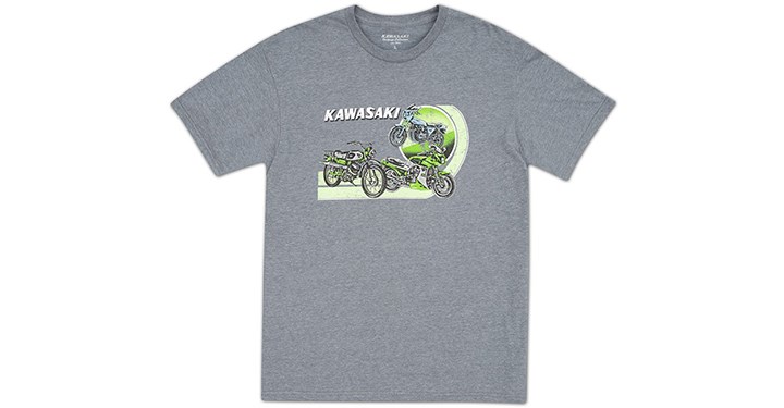 T-Shirt De Rêve D'Héritage Kawasaki detail photo 1
