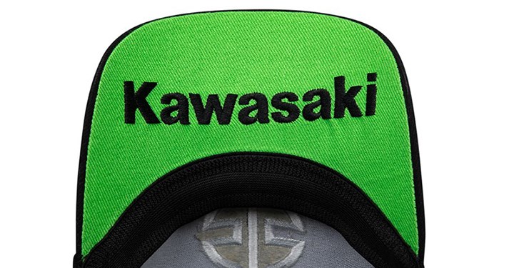 Casquette bicolore Kawasaki River Mark detail photo 3