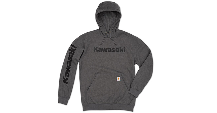 Kawasaki Team Green Hooded Sweatshirt - Men's Apparel