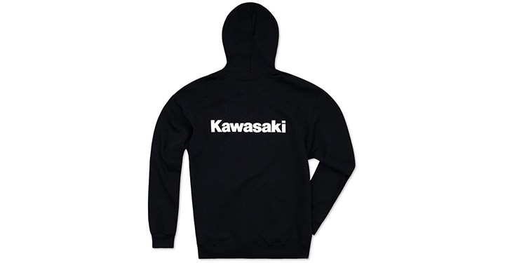 Sweat-shirt zippé Kawasaki detail photo 2