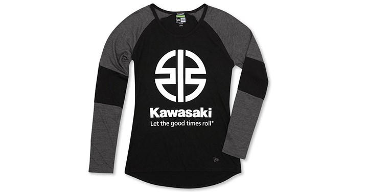 T-shirt bloc à manches longues New Era Kawasaki River Mark detail photo 1