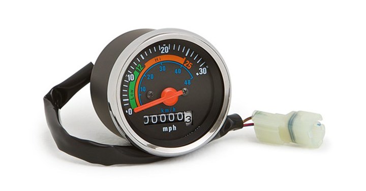 Speedometer, MPH detail photo 1