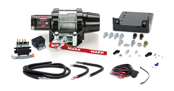 Kawasaki Prairie KVF360 Winch Kit WARN 63801 Winch Mount Kit For