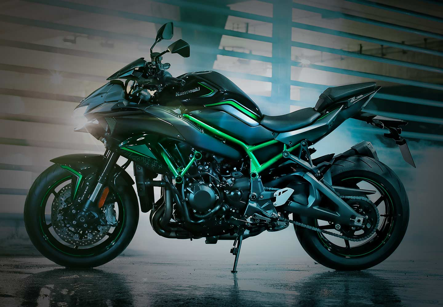 Kawasaki Z H2 Hypersport Motorcycle Supercharged Power
