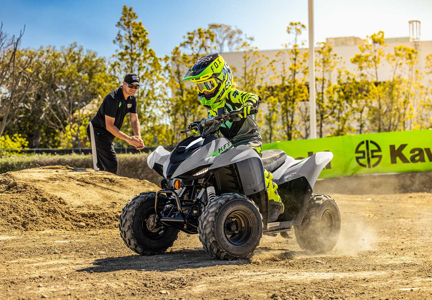 Kawasaki KFX50 | Youth ATV | Introductory Four-Wheeler