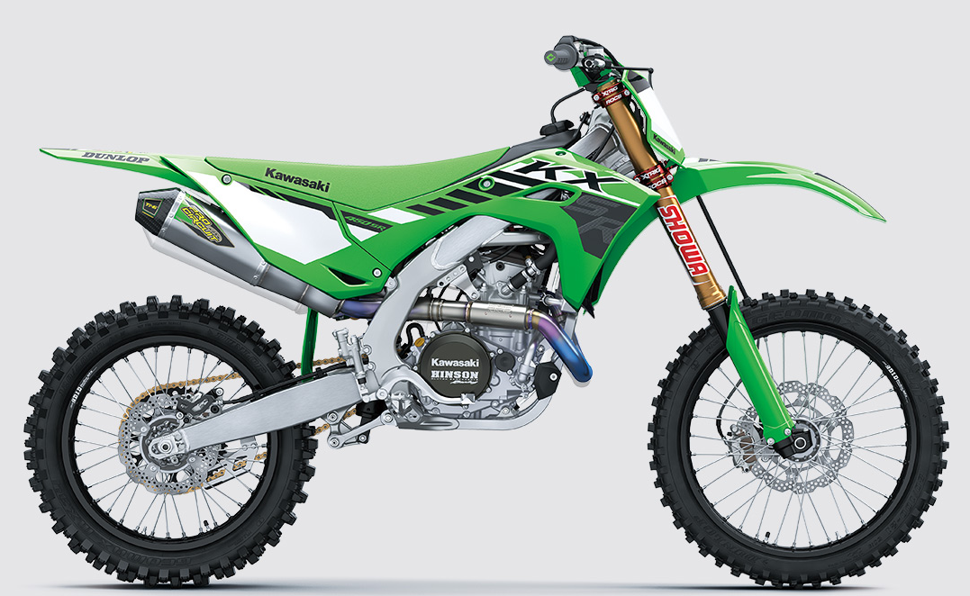 Kawasaki KX450SR Competition Motorcycle Most Powerful Motocross Machine