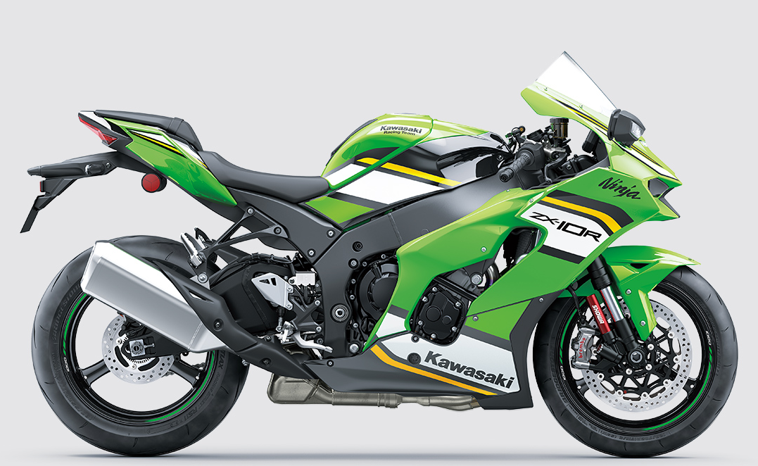 Kawasaki Ninja ZX 10R Supersport Motorcycle Race Ready Performance