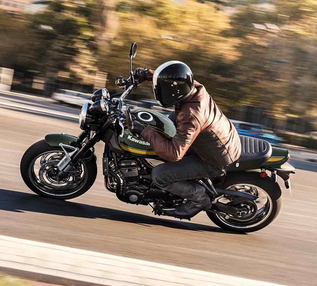 Image of 2020 Z900RS in action
