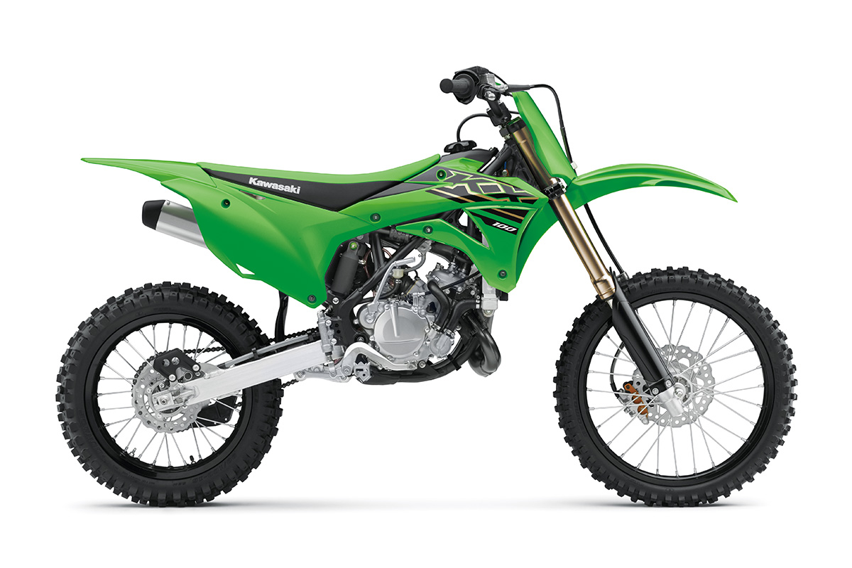 2021 KX100 Motorcycle | Canadian Kawasaki Motors Inc.