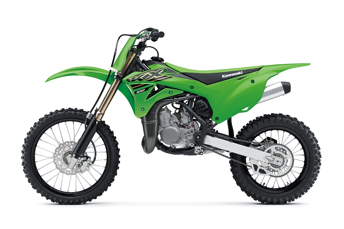 2021 KX100 Motorcycle | Canadian Kawasaki Motors Inc.