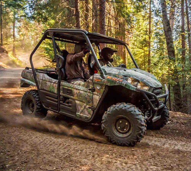 Image of 2021 TERYX CAMO in action