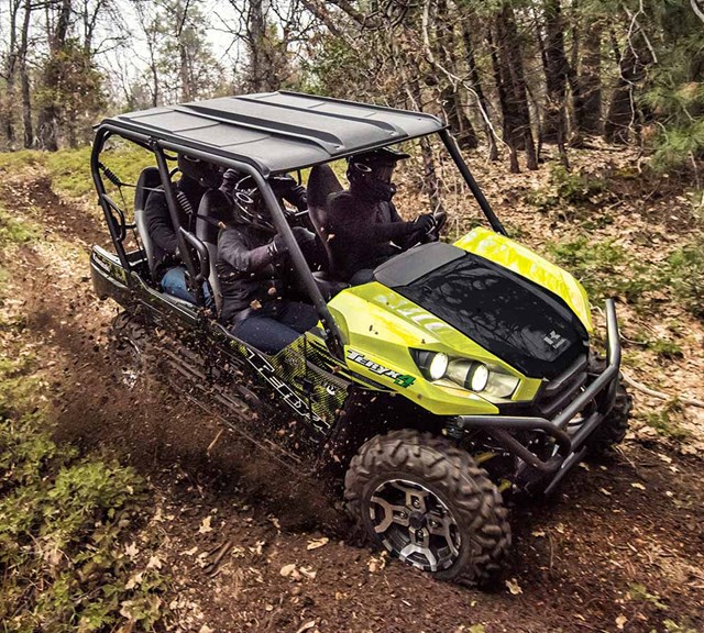 Image of 2021 TERYX4 LE in action