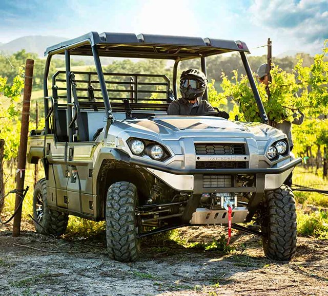 Image of 2021 MULE PRO-FXT EPS RANCH EDITION in action