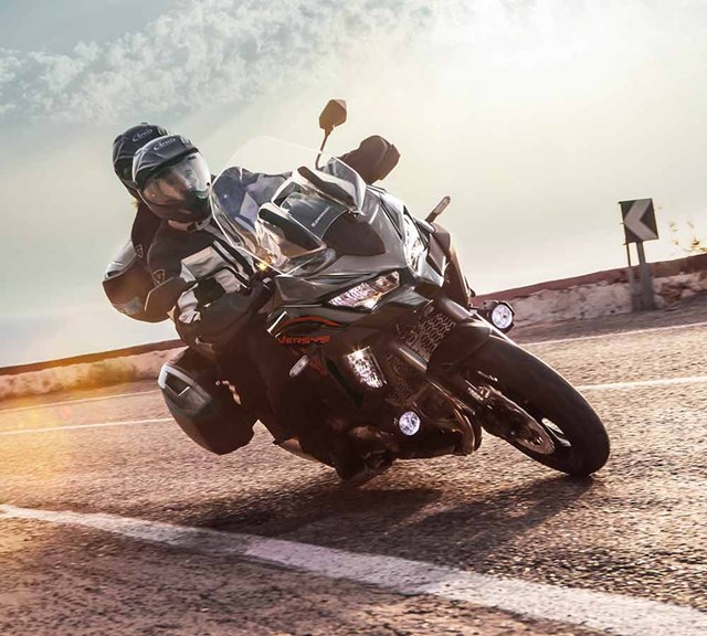 Image of 2021 VERSYS 1000 ABS LT SE in action