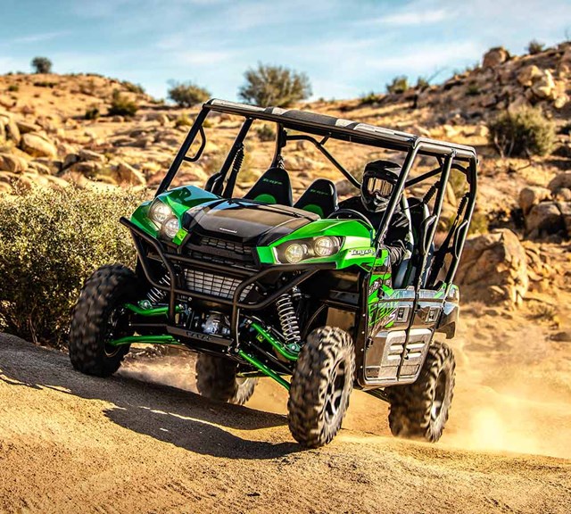 Image of 2021 TERYX4 S LE in action
