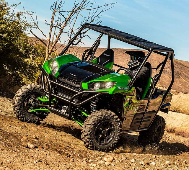 Image of 2022 TERYX S LE in action