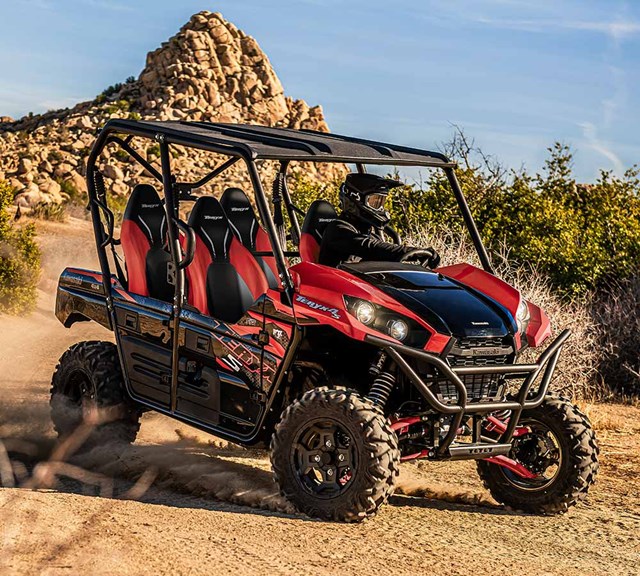 Image of 2022 TERYX4 S LE in action