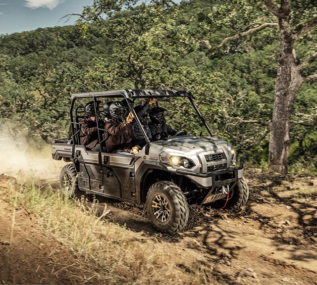 Image of 2022 MULE PRO-FXT EPS RANCH EDITION in action
