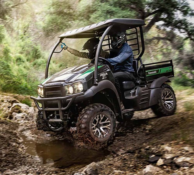 Image of 2022 MULE SX 4x4 XC LE FI in action