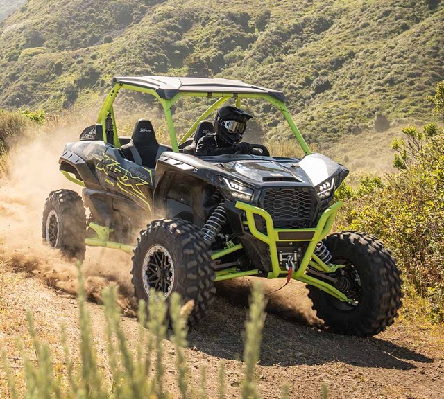 Image of 2022 TERYX KRX 1000 TRAIL EDITION  in action