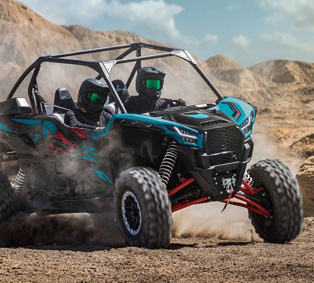 Image of 2022 TERYX KRX 1000 SPECIAL EDITION in action