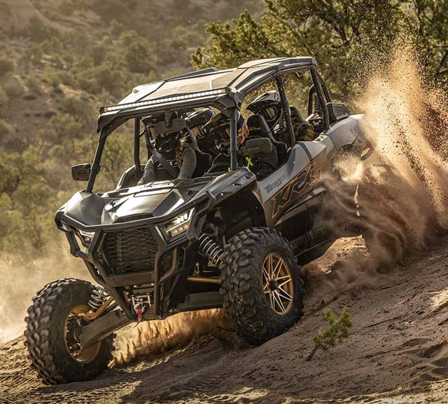 Image of 2023 TERYX KRX4 1000 eS SPECIAL EDITION  in action
