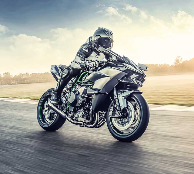 Image of 2023 NINJA H2R in action