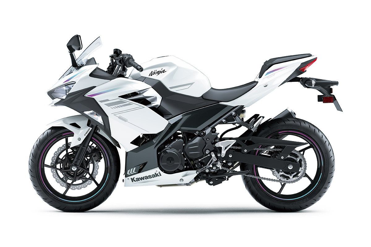 Captive Wheel Spacers For Kawasaki Ninja 400 (2018-2023) – Billet Aluminium, Black